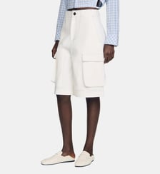 Bermuda large en coton Sandro