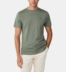 T-Shirt Coupe Regular À Manches Courtes Avec Logo Hackett London