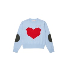 Pull ras du cou avec logo Marni