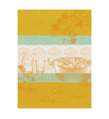 Torchon Confitures Abricots 100% coton Le Jacquard Francais