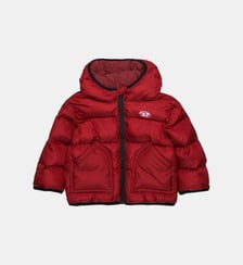 Veste matelassée avec logo Diesel Kids