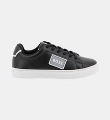 Baskets en cuir de vachette BOSS Kidswear