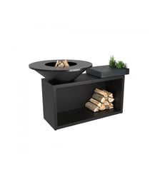 Brasero IslandBlack100 Ceramic DarkGrey OI3B100C Ofyr