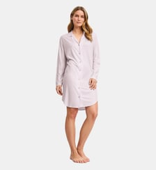 Chemise de nuit manches longues – Longueur 100 cm Striped Dreams Calida