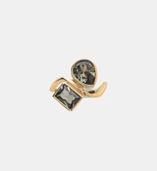 Bague à strass Maje