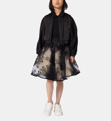 Veste manches plissées Karl Lagerfeld Kids