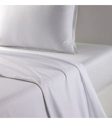 Drap plat en satin de coton Boss Home