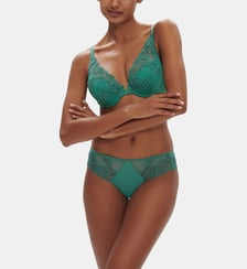 Soutien-gorge push-up décolleté plongeant - Vert Garden Simone Pérèle