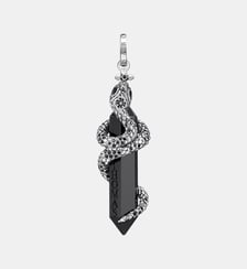 Pendentif onyx avec serpent Thomas Sabo