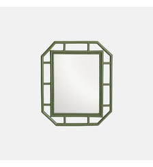 Miroir en rotin laqué, 50 x 60 cm La Redoute Interieurs