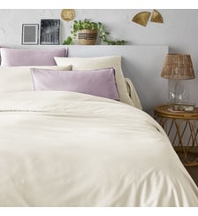 Housse de couette unie percale coton bio Scenario La Redoute Interieurs