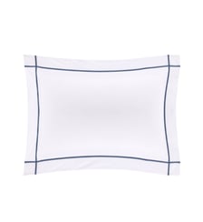 Taie d'oreiller en percale de coton Yves Delorme