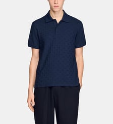 Polo jacquard Square Cross Sandro