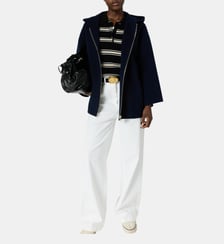 Veste à capuche en laine double face- PATRICIA Gerard Darel