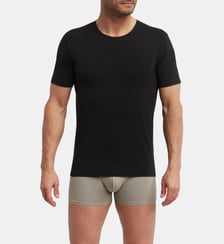 Lot de 2 t-shirts homme thermorégulateur coton col rond Sport Dim