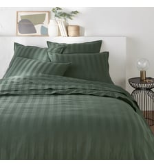 Housse de couette en satin de coton lavé, 118 fils La Redoute Interieurs
