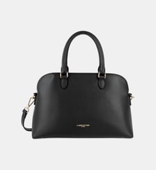 Sac à main demi lune en cuir grainé Lancaster