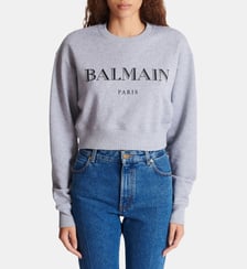 Sweat-shirt à logo Balmain Balmain