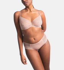 Soutien-gorge avec armatures grande taille Nudité nude Maison Lejaby