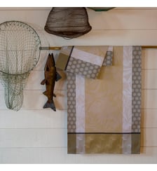 Chemin de table enduit Nature urbaine Le Jacquard Francais