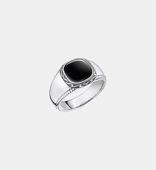 Bague noir Thomas Sabo