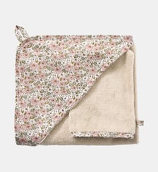 Cape de bain + gant BB & Co