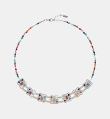 Collier de perles modules carrés MORPHOSE Hipanema