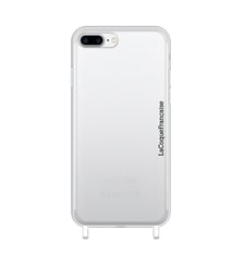 Coque de téléphone transparente anti-choc avec anneaux pour iPhone 7 Plus / 8 Plus La Coque Française