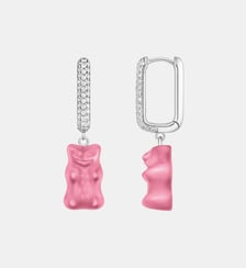 Créole individuelle à breloque Ours d’Or rose en version moyenne Thomas Sabo