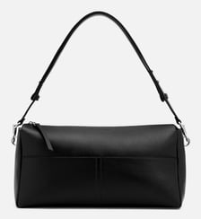 Sac zippé Carrousel unisexe en cuir de veau AMI Paris
