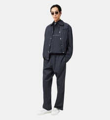 Veste de survêtement déperlante liserés Lacoste
