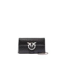 Petit sac à bandoulière love bag one en cuir Pinko