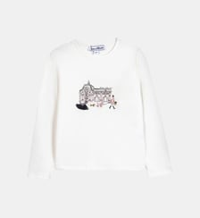 T-shirt - Blush coton col rond Tartine Et Chocolat