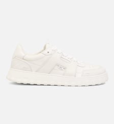 Baskets A Walk Basses En Cuir Lisse unisexes AMI Paris