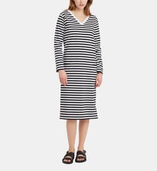 robe Biarritz en coton à rayures Agnès b.