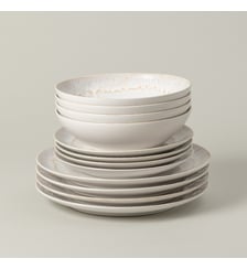 Set Table 12 Pièces avec Bol à Soupe/Pâtes Taormina Costa Nova