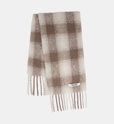 écharpe check scarf Fusalp