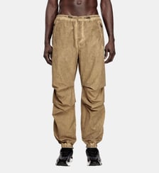 Pantalon cargo en Taslan effet salissure Diesel