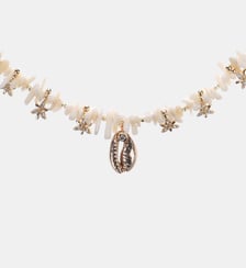 Collier perles et pampilles PAPOUASY Hipanema