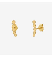 Paire de boucles d'oreilles doré  robby Caroline Najman