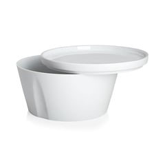 Coffret Bol Droit Et Assiette 18 Cm - La Vaisselle De L'econome Degrenne