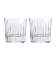Lot de 2 verres doubles à whisky old-fashioned en cristal - IRIANA Christofle