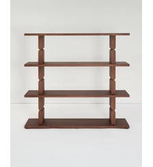 Bibliothèque en bois teinté noon Nobodinoz