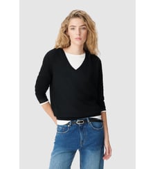 Pull encolure V 100% laine Ikks
