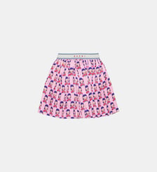 Jupe à motif avec logo Marni