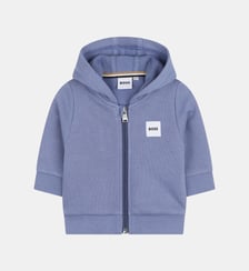 Sweat à capuche zippée BOSS Kidswear