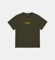 T-shirt avec logo en caoutchouc Dsquared2