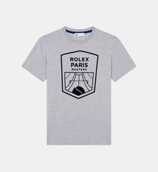 T-shirt coton Big Logo Rolex Paris Masters Roland-Garros