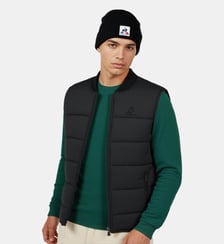 Doudoune sans manche  Ton sur ton Le Coq Sportif