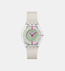 Montre Essentials Vert, Beige SS08K124 Swatch